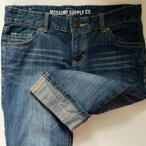 Mossimo Supply Co Utility 6-7 Long Shorts Capri Bermudas